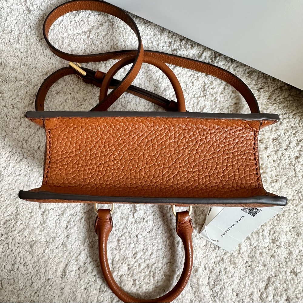 Tory Burch Mini Tote Crossbody Leather Bag Authentic and Brand New with Tag - Picture 6 of 11